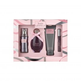 0988 Sarah Jessica Parker Lovely 100ml 4pc Gift Set100ml Edp Spr, 100ml Body Lotion, 100ml Body Mist, 10ml Edp Rollerball