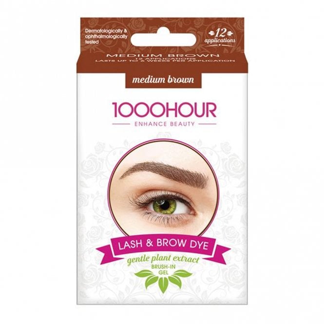 1000 Hour Lash & Brow Dye Medium Brown 15ml