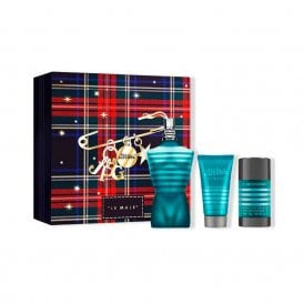 3076 JPG Le Male 125ml 3pc Gift Set125ml Edt Spr, 50ml Aftershave Balm, 75g Deodorant Stick