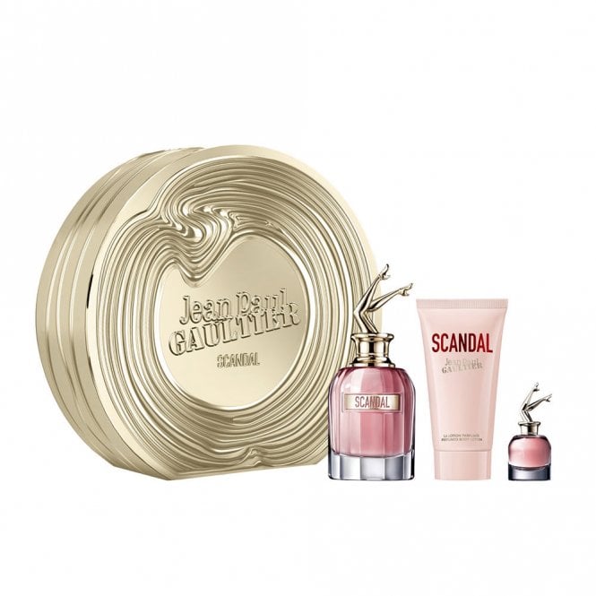 6541 JPG Scandal 80ml 3pc Gift Set80ml Edp Spr, 75ml Body Lotion, 6ml Edp Spr