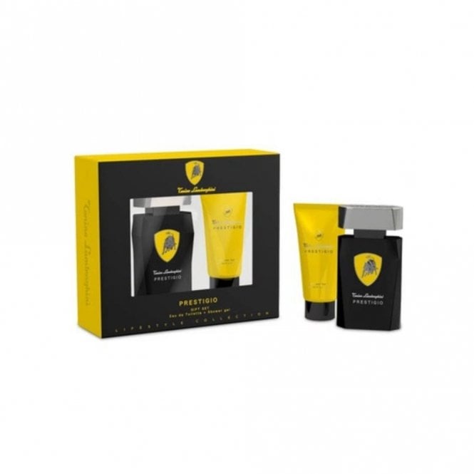 7051 Lamborghini Prestigio 75ml 2pc Gift Set75ml Edt Spr, 100ml Aftershave Balm