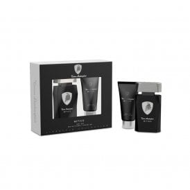 7112 Lamborghini Mitico 75ml 2pc Gift Set75ml Edt Spr, 100ml Aftershave Balm