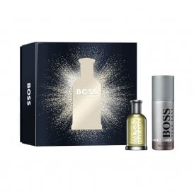 7833 Boss Bottled (Grey) 100ml 3pc Gift Set100ml Edt Spr, 100ml Shower Gel, 10ml Edt Travel Spr