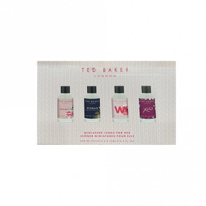 7874 Ted Baker Ladies 15ml 4pc Gift Set15ml Skinwear Edt Splash, 15ml Skinwear Limited Edition Splash, 15ml Women Edt Splash, 15ml X20 Edt Splash