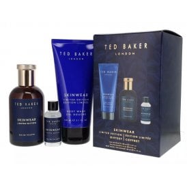 9496 Ted Baker Skinwear Limited Edition 100ml 3pc Gift Set100ml Edt Spr, 15ml Edt Spr, 150ml Body Wash