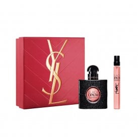 9777 YSL Black Opium 30ml 2pc Gift Set30ml Edp Spr, 10ml Edp Spr