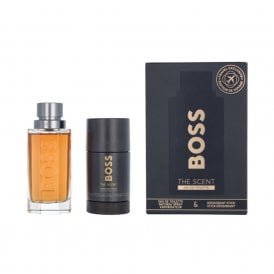 9838 Boss The Scent Mens 100ml 2pc Gift Set100ml Edt Spr, 75ml Deodorant Stick