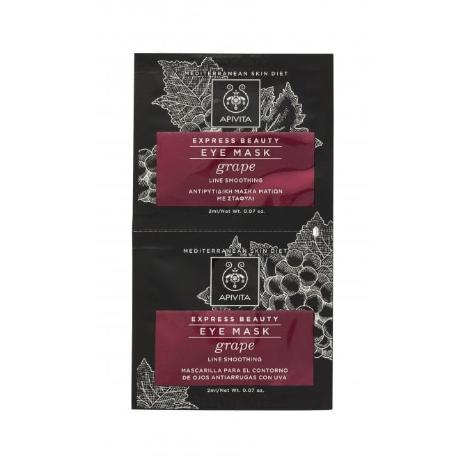 APIVITA Eye Mask Line Smoothing Grape 2X2ml