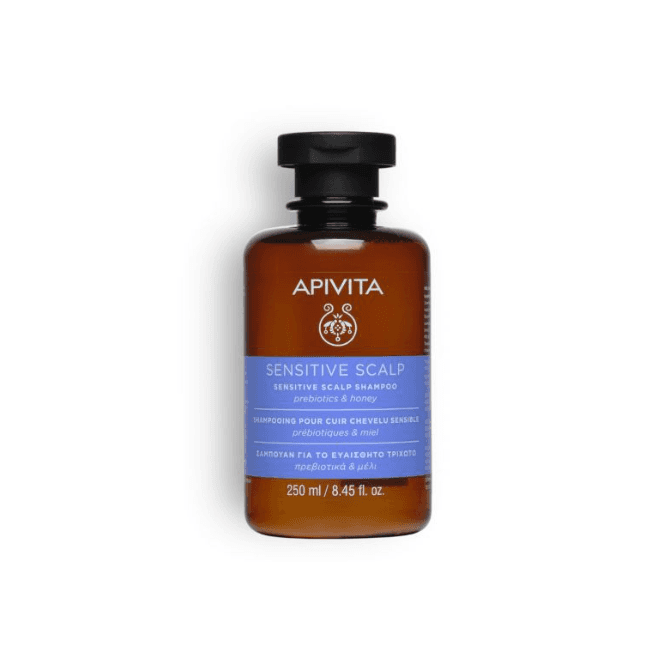 APIVITA Sensitive Scalp Shampoo Prebiotics & Honey 250 ml