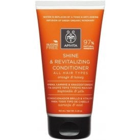 APIVITA Shine & Revitalizing Conditioner Orange & Honey 150 ml