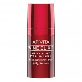 APIVITA Wine Elixir Wrinkle Lift Eye & Lip Cream 15ml