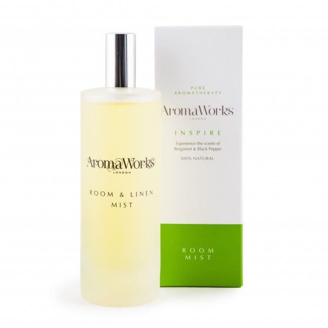 Aromaworks Inspire Bergamot & Black Pepper Room Mist 200ml