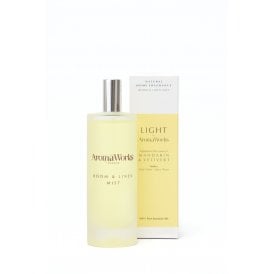 Aromaworks Light Range Mandarin & Vetivert Room Mist 100ml