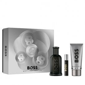 B2906 Boss Bottled (Grey) 100ml 3pc Gift Set100ml Edp Spr, 100ml Shower Gel, 10ml Edp Spr