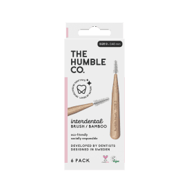 Bamboo Interdental Brush 6-pack - Size 0 (0.40mm)