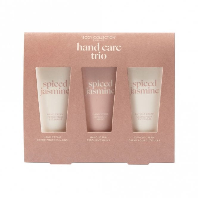 Body Collection Hand Care Trio Gift Set50ml Hand Cream, 50ml Hand Scrub, 50ml Cuticle Cream