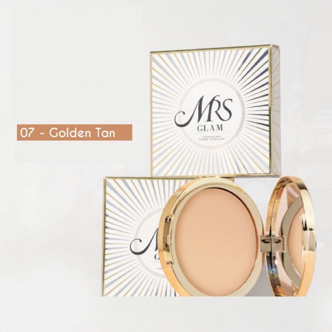 Bperfect Mrs Glam Glorious Skin Powder Foundation 70g Golden Tan 07