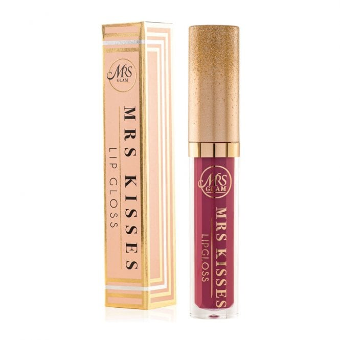 Bperfect Mrs Glam Mrs Kisses Lip Gloss Poised Plum 7ml