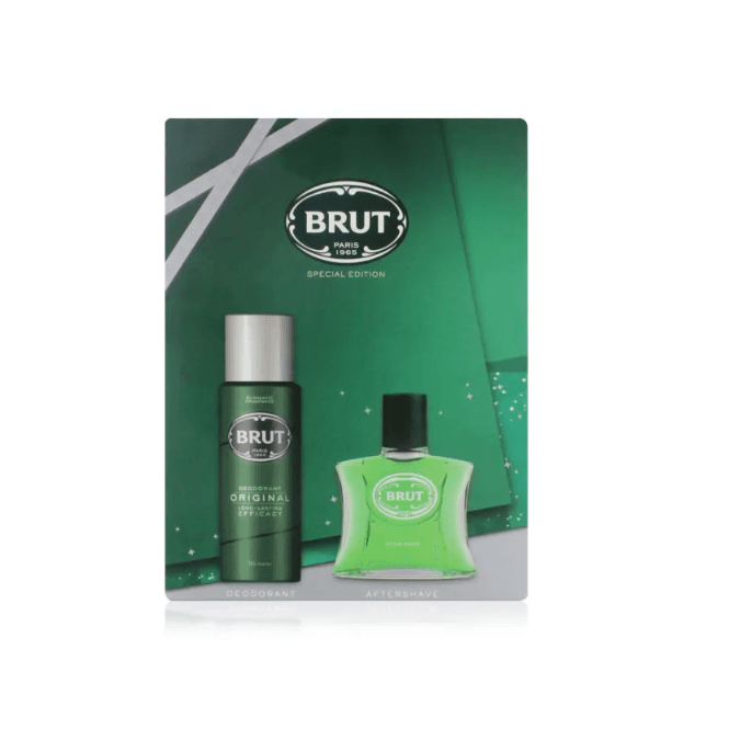 Brut Aftershave & Deodorant Original Giftset 100ml