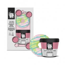Bubble Up You Smell Delicious Gift Set220g You Are An Angel Cake The Shower Scrub, 150g The Doughnutz For You Bath Fizzer