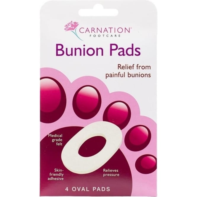 Carnation Bunion Pads 4 Pack