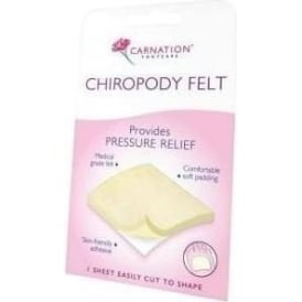 Carnation Chiropody Felt Car470 Small
