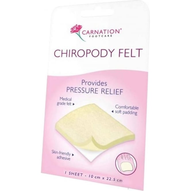 Carnation Chiropody Felt Large Car450