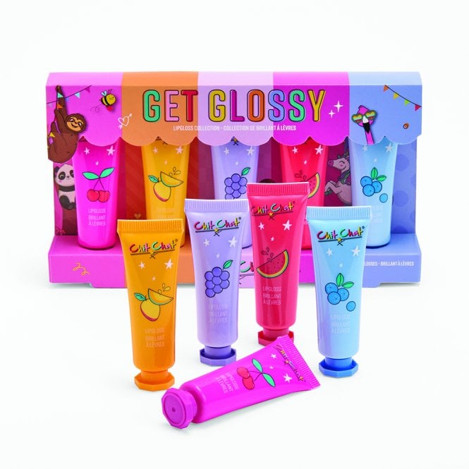 Chit Chat Get Glossy 5 x 10ml Lip Gloss