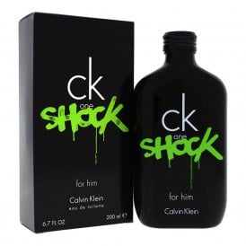 CK One Shock Mens 200ml Edt Spr