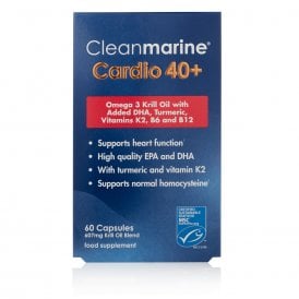Cleanmarine Cardio 40+ Caps 60s