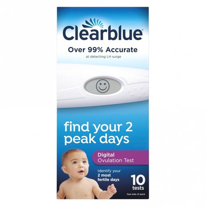 Clearblue Digital Ovulation Stick 10 Tests