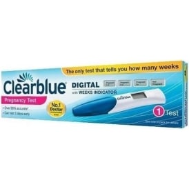 Clearblue Pregnancy Test Digital With Weeks Indicator