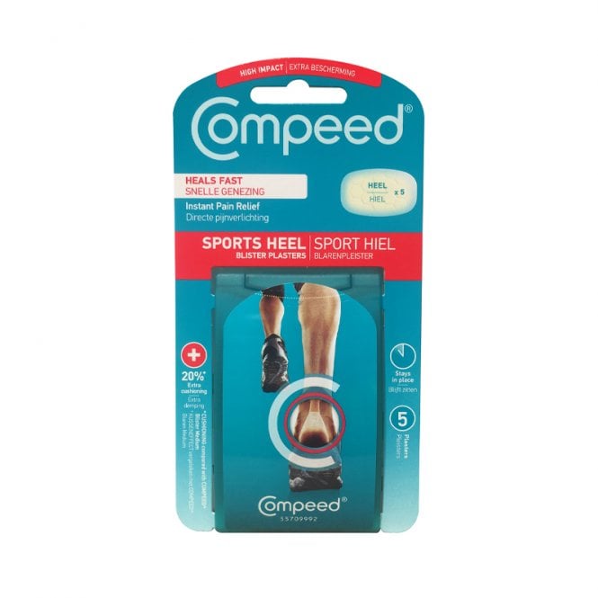 Compeed High Impact Sports Heel Blister Plasters 5's - First Aid from ...