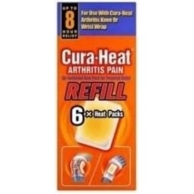 Cura-Heat Arthritis Pain Refill   Pack Of 6