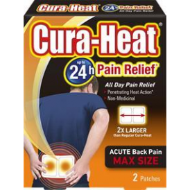 Cura Heat Max 2 Patches 24Hr