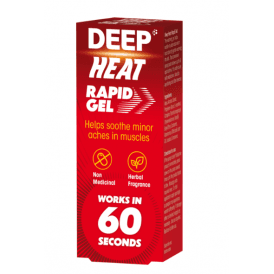Deep Heat Rapid Gel 50ml