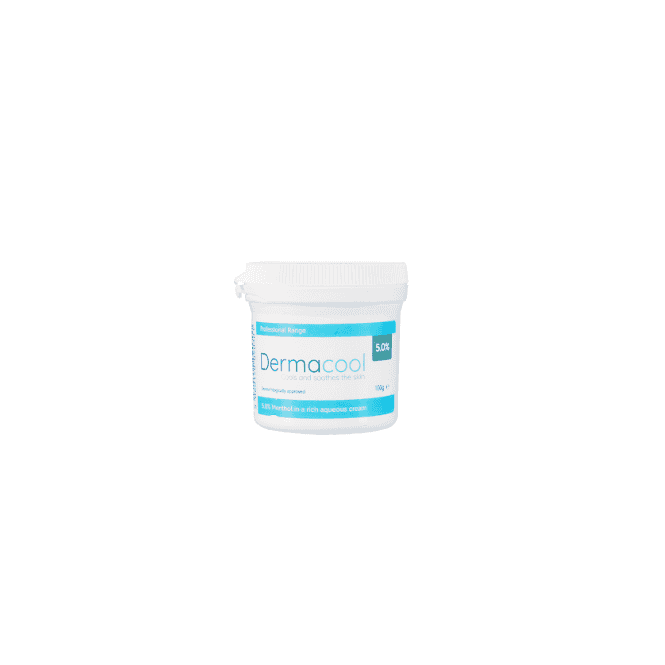Dermacool Menthol Aqueous Cream 5% 500g Pot 
