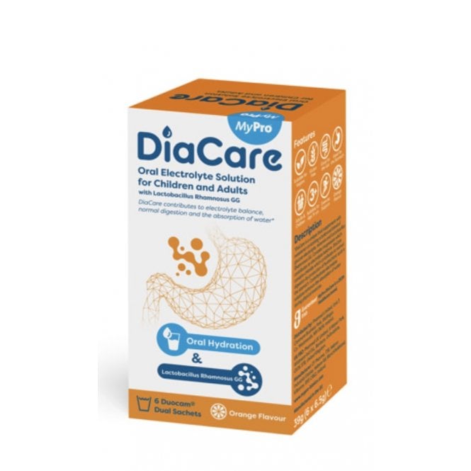 Diacare Oral Electroylte Solution 6 Dual Sachets
