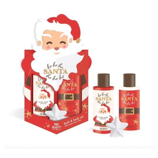 Disney Ho Ho Ho Bath & Body Gift Set100ml Body Lotion, 100ml Body Wash, 25g Bath Fizzer