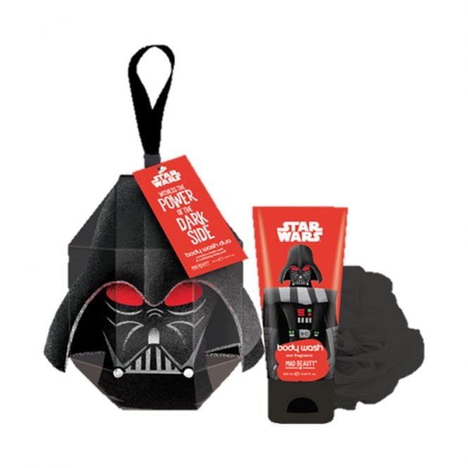 Disney Star Wars Dark Side Darth Body Duo 50ml Body Wash, Body Puff