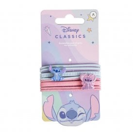Disney Stitch 8pk Ponytailers