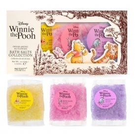 Disney Winnie The Pooh Bath Salt Trio Gift Set3 x 100g Wild Flower Bath Salts