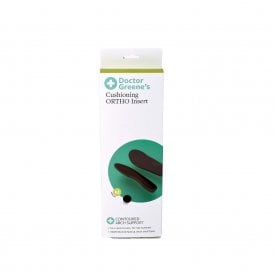 Doctor Greene's Cushioning Ortho Insert Medium Black UK 7-8.5