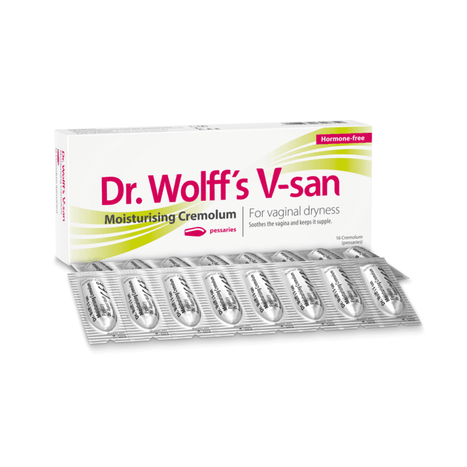 Dr. Wolff's V-san Moisturising Cremolum (Pessaries) 16