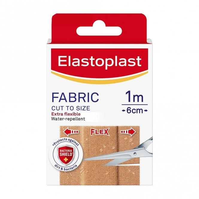Elastoplast Fabric Dressing Length 1m x 6cm Cut To Size