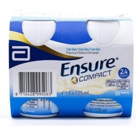 Ensure Compact Vanilla 4X125ml