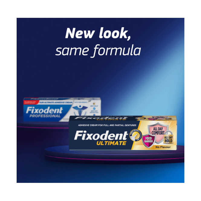 Fixodent Ultimate Flavour Free 40g