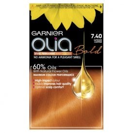 Garnier Olia Bold 7.40 Intense Copper Permanent Hair Dye