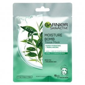 Garnier Skin Active Moisture Bomb Green Tea Tissue Mask 32g
