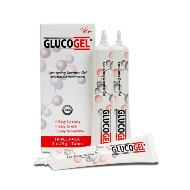 Glucogel 25g x 3 tubes Best before end 07/2026